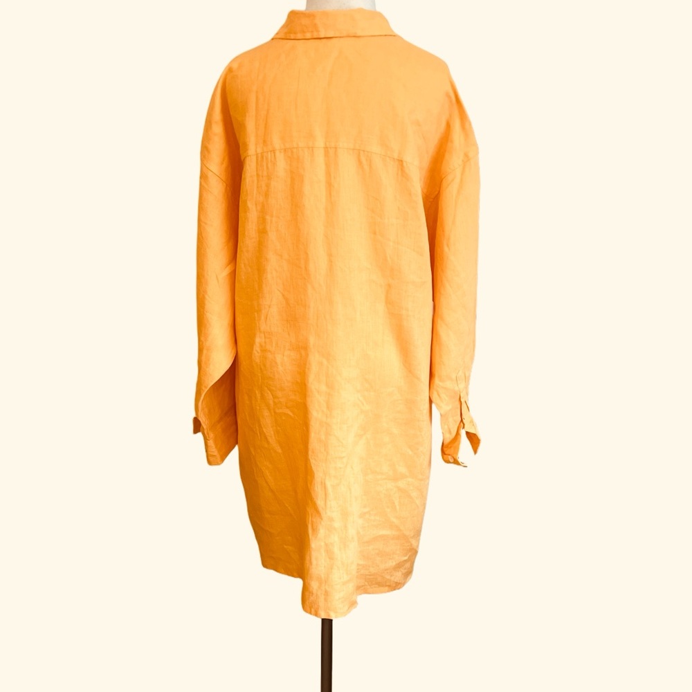 ROVE Summer linen Shirt Dress-NWOT - Picture 4 of 12